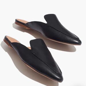 Madewell The Frances Skimmer Mule in Leather
